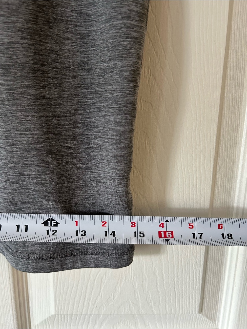 adidas Dark Gray Logo T-Shirt White Graphic Tee - Women's Size Medium - Picture 7 of 8